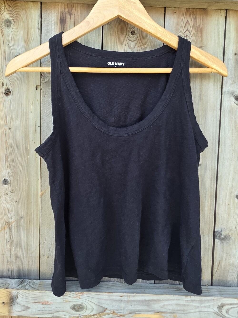 Old Navy Women's Black Crop Top Tank Top Size Small